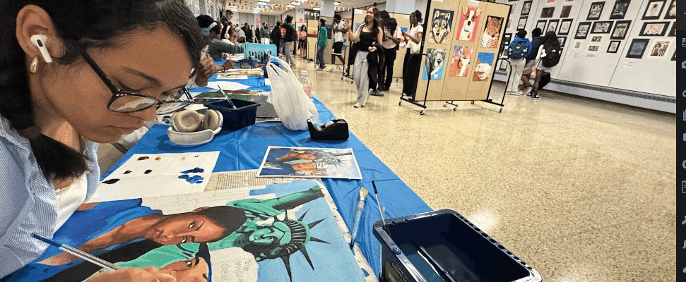 Art Show Highlights Student Talent and Emotional Expression